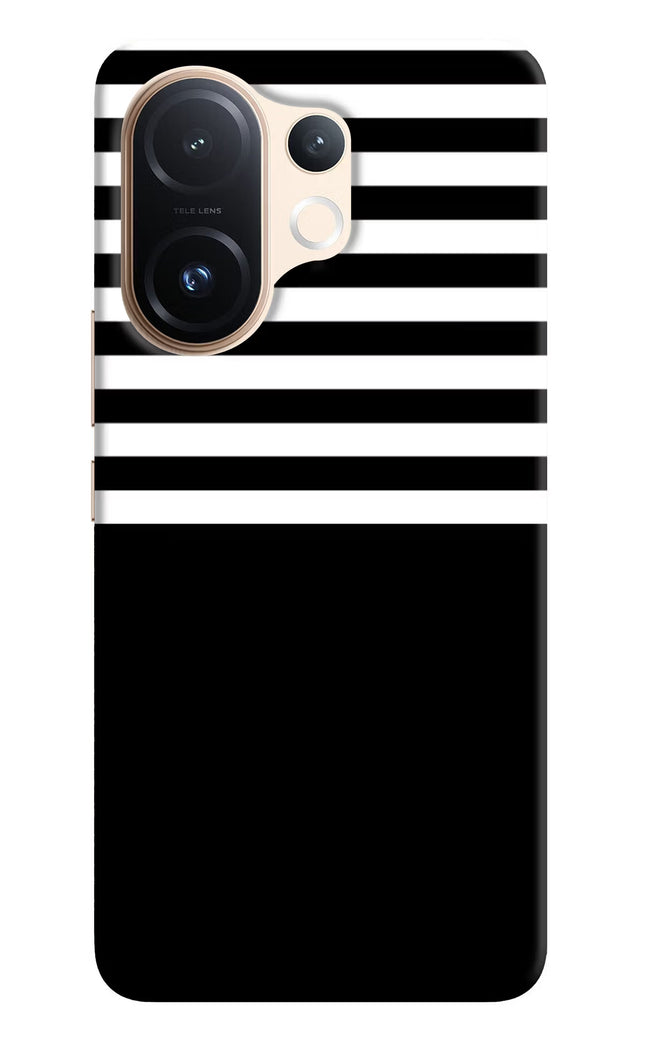 Black and White Print Vivo T4 Pro 5G Hard Case Back Cover by Casekaro