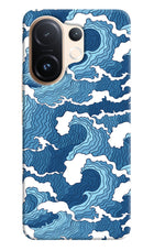 Blue Waves Vivo T4 Pro 5G Hard Case Back Cover by Casekaro