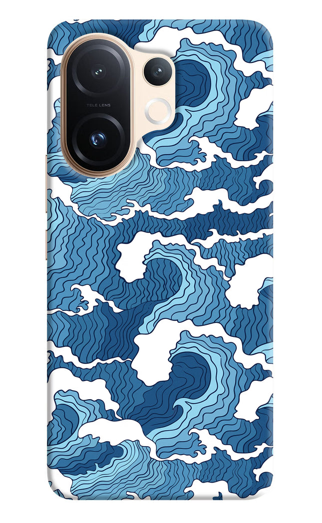 Blue Waves Vivo T4 Pro 5G Hard Case Back Cover by Casekaro