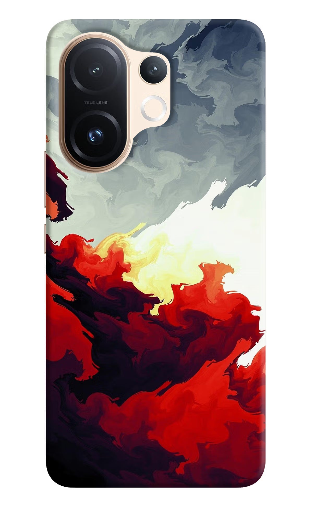 Fire Cloud Vivo T4 Pro 5G Hard Case Back Cover by Casekaro