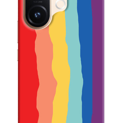 Rainbow Vivo T4 Pro 5G Hard Case Back Cover by Casekaro