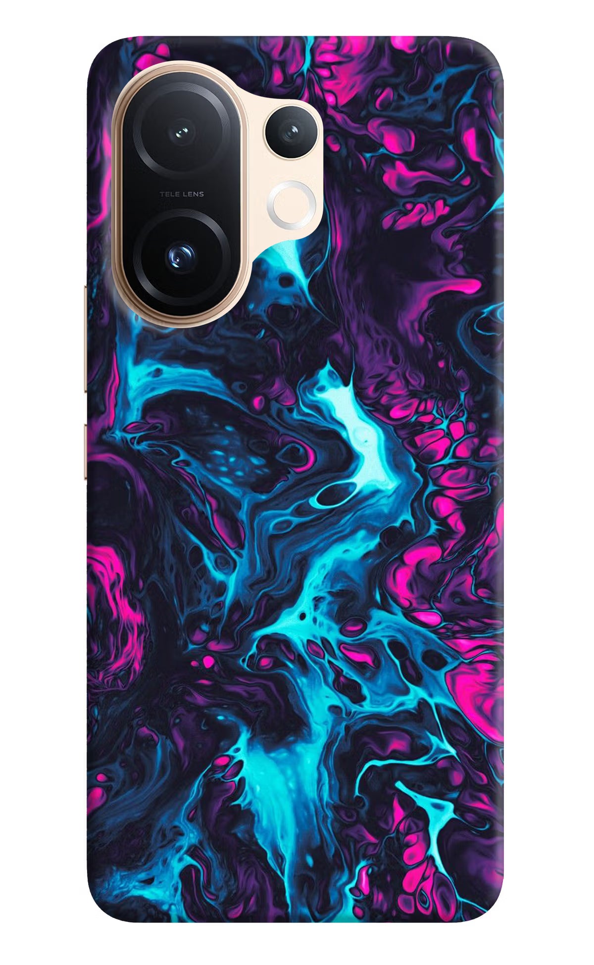 Abstract Vivo T4 Pro 5G Hard Case Back Cover by Casekaro