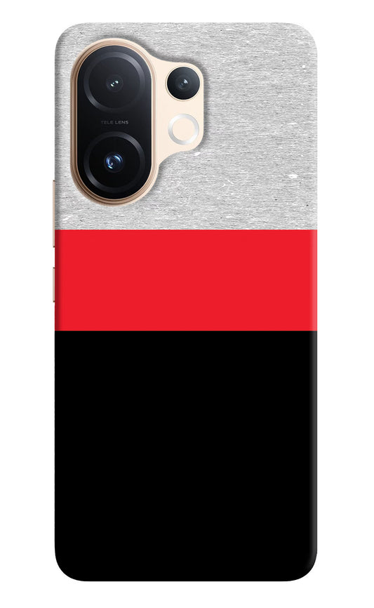 Tri Color Pattern Vivo T4 Pro 5G Hard Case Back Cover by Casekaro