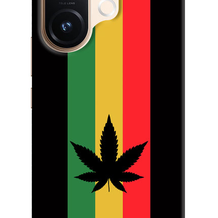 Weed Flag Vivo T4 Pro 5G Hard Case Back Cover by Casekaro