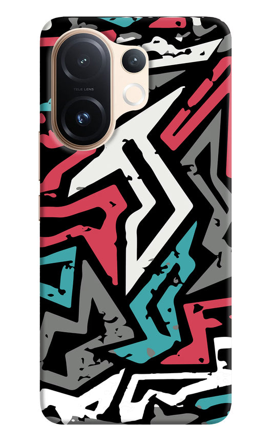 Geometric Graffiti Vivo T4 Pro 5G Hard Case Back Cover by Casekaro