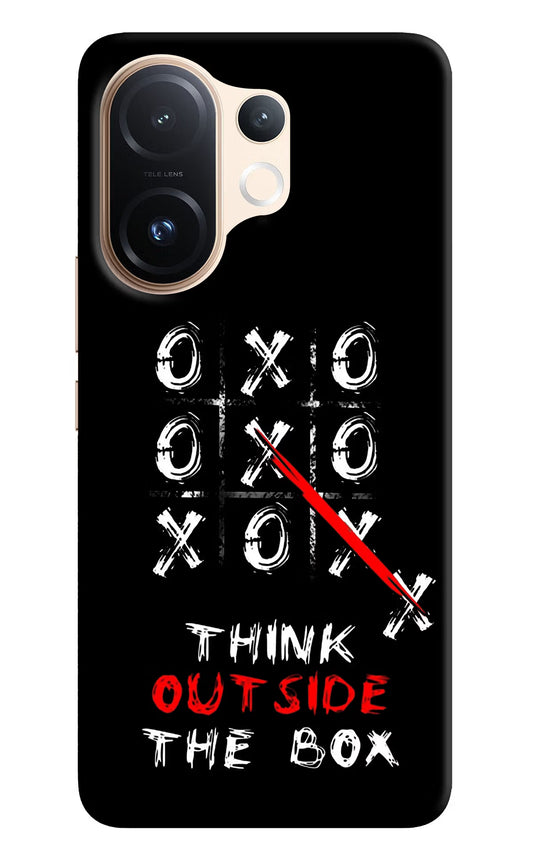 Think out of the BOX Vivo T4 Pro 5G Hard Case Back Cover by Casekaro