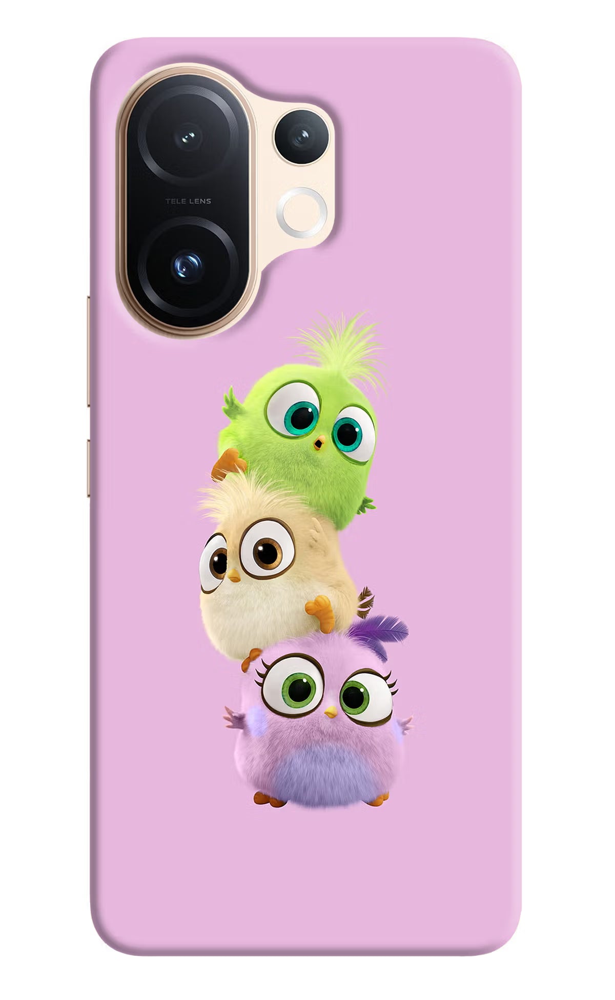 Cute Little Birds Vivo T4 Pro 5G Hard Case Back Cover by Casekaro