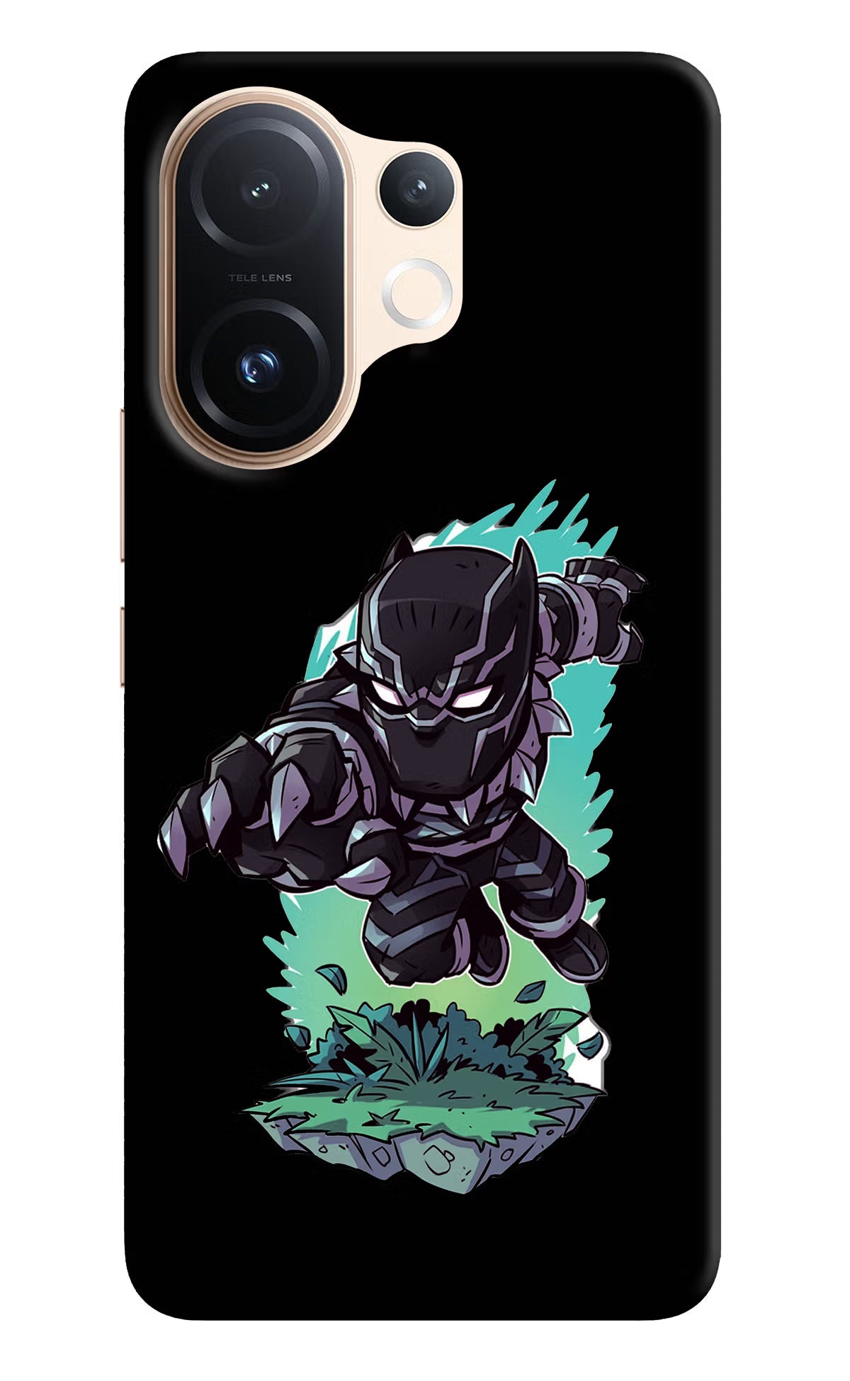 Black Panther Vivo T4 Pro 5G Hard Case Back Cover by Casekaro