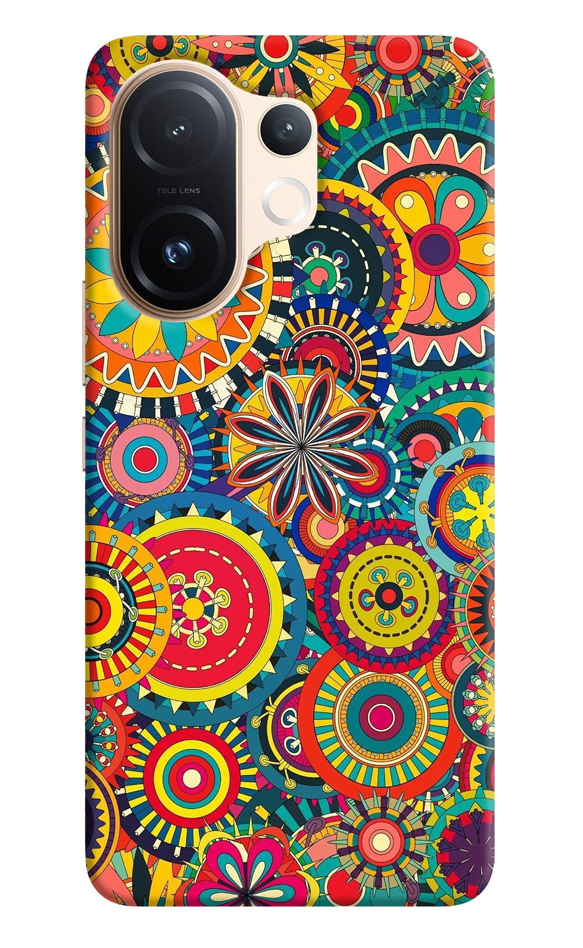 Gol Gol Art Vivo T4 Pro 5G Hard Case Back Cover by Casekaro