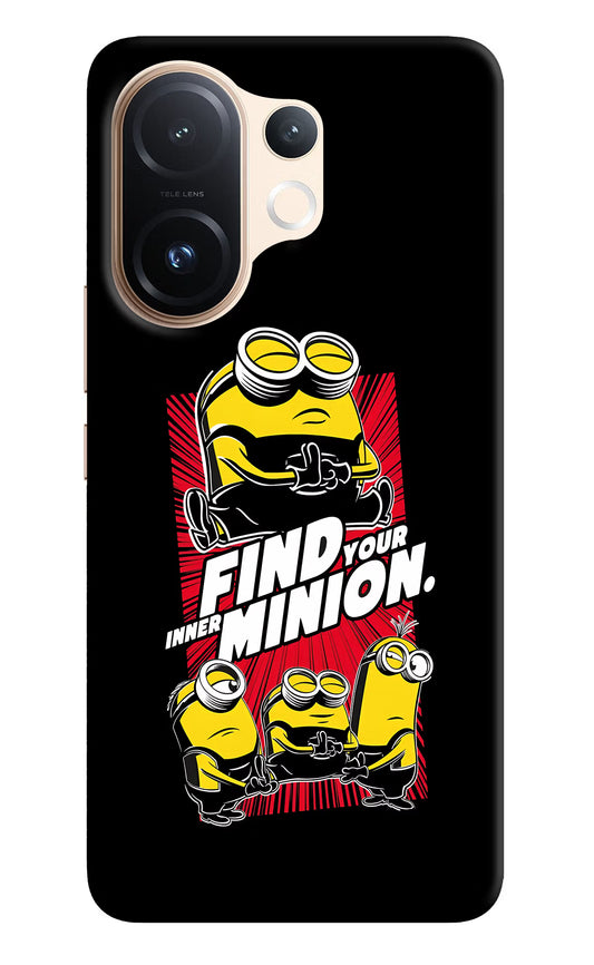 Find your inner Minion Vivo T4 Pro 5G Hard Case Back Cover by Casekaro