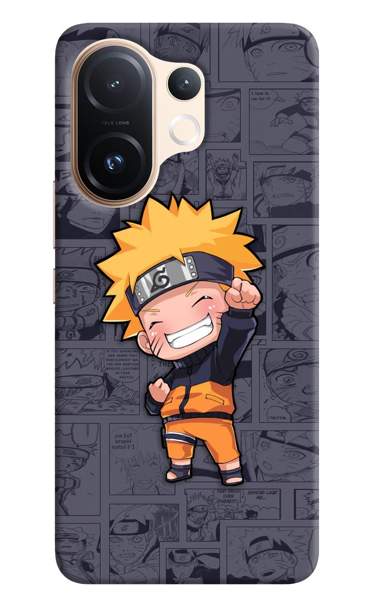 Chota Naruto Vivo T4 Pro 5G Hard Case Back Cover by Casekaro
