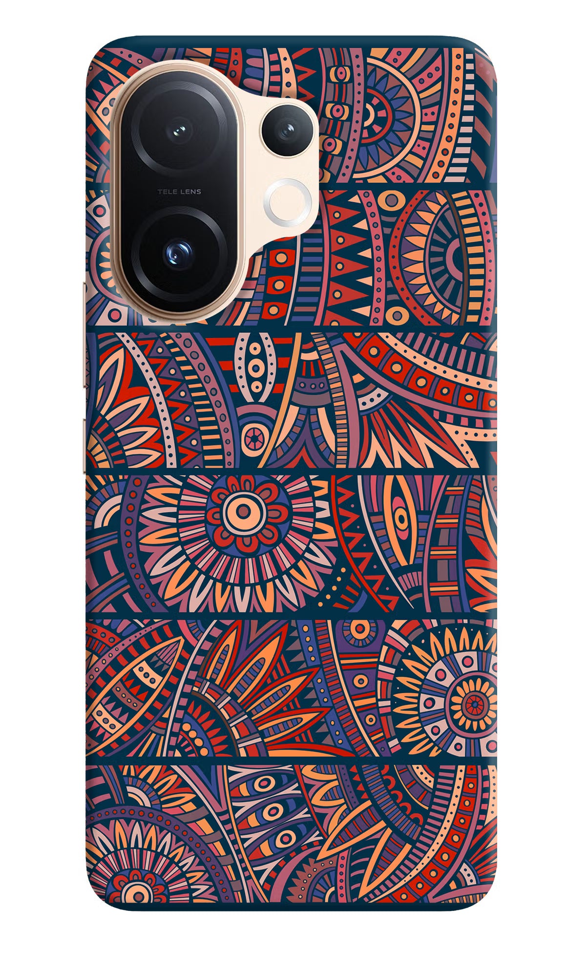 African Culture Design Vivo T4 Pro 5G Hard Case Back Cover by Casekaro