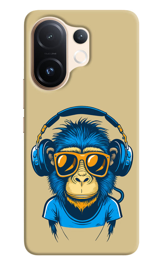 Monkey Headphone Vivo T4 Pro 5G Hard Case Back Cover by Casekaro