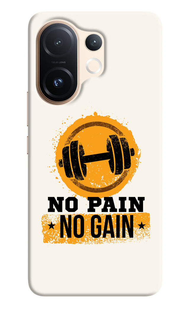 No Pain No Gain Vivo T4 Pro 5G Hard Case Back Cover by Casekaro