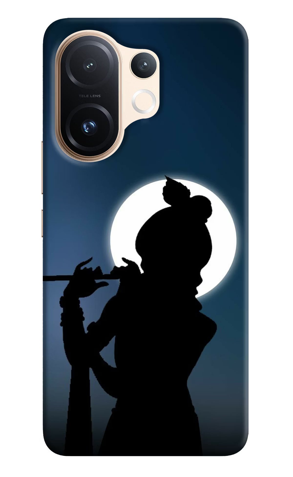 Shri Krishna Silhouette Vivo T4 Pro 5G Hard Case Back Cover by Casekaro