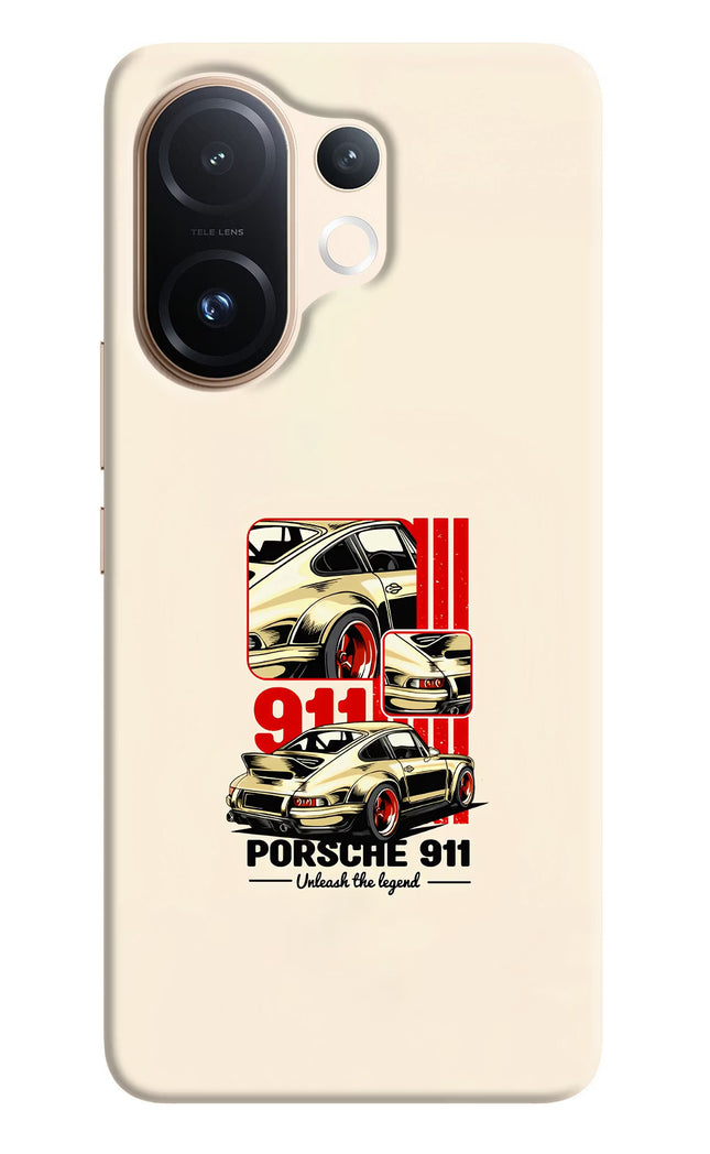 Classic Porsche 911 Vivo T4 Pro 5G Hard Case Back Cover by Casekaro