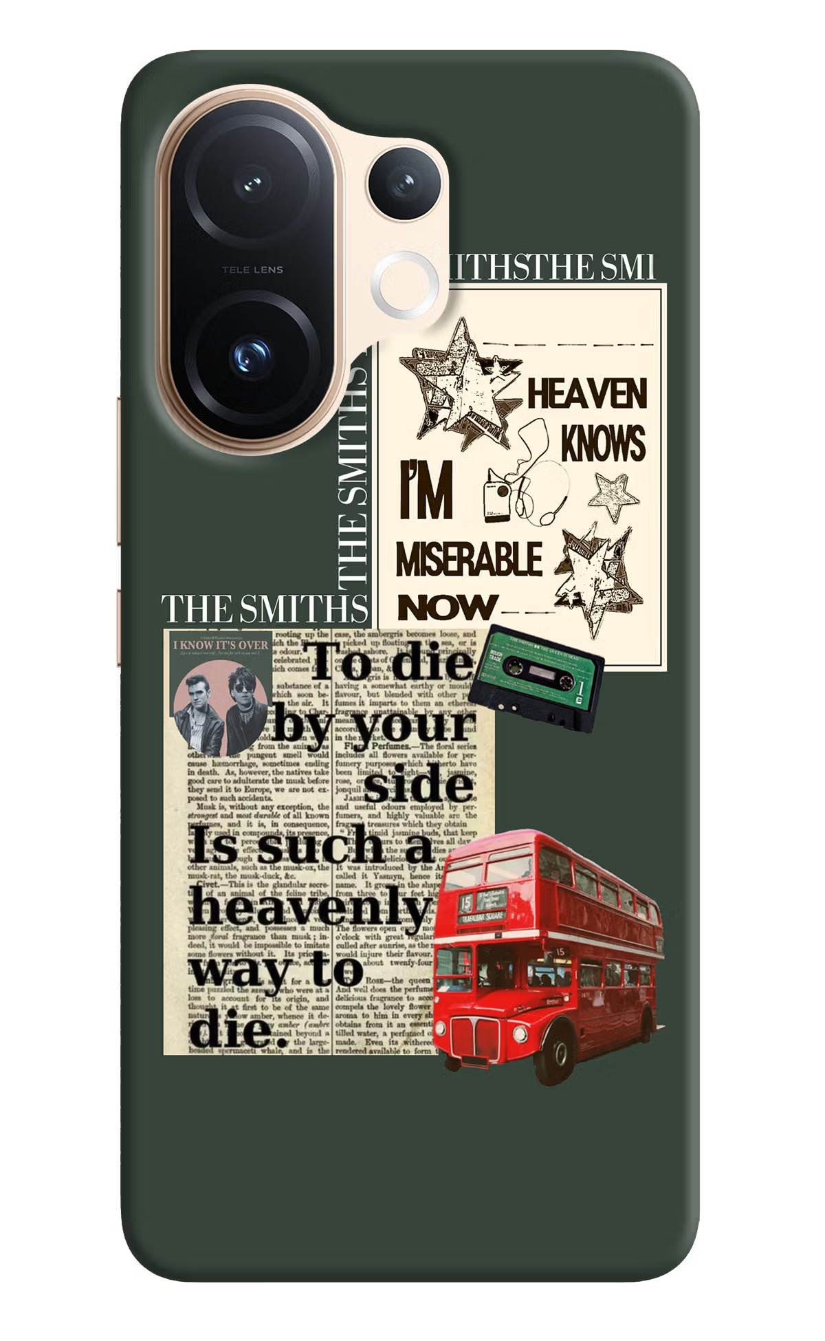 The Smiths Vivo T4 Pro 5G Hard Case Back Cover by Casekaro