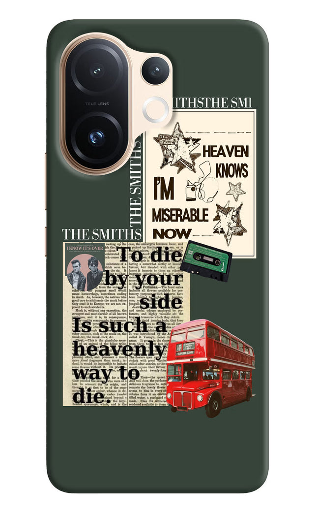 The Smiths Vivo T4 Pro 5G Hard Case Back Cover by Casekaro