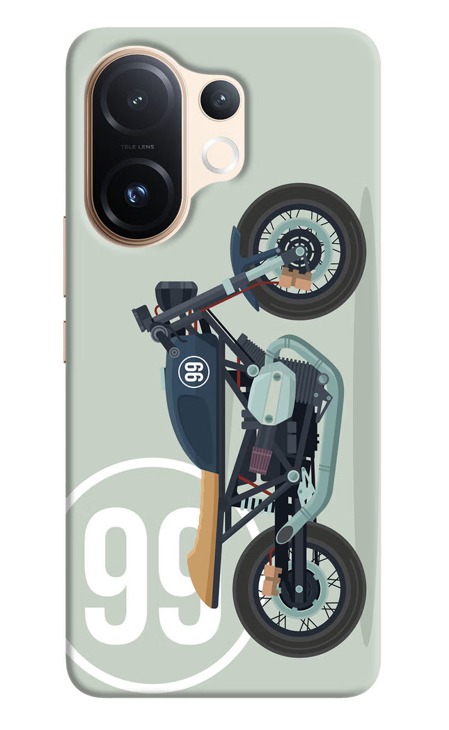 Classic Cafe Racer 99 Vivo T4 Pro 5G Hard Case Back Cover by Casekaro