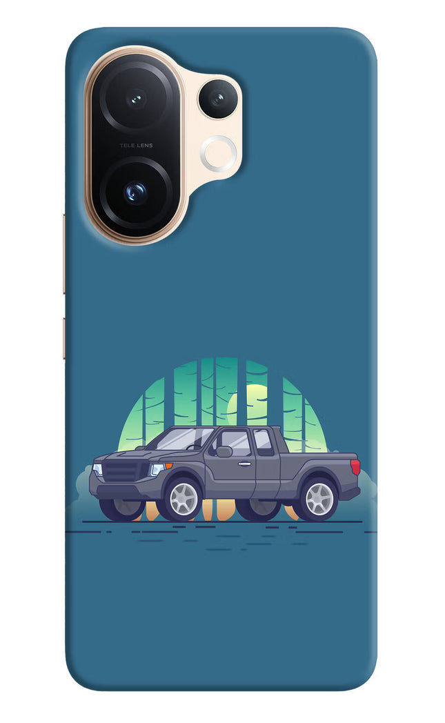Retro Garage Vibe Vivo T4 Pro 5G Hard Case Back Cover by Casekaro