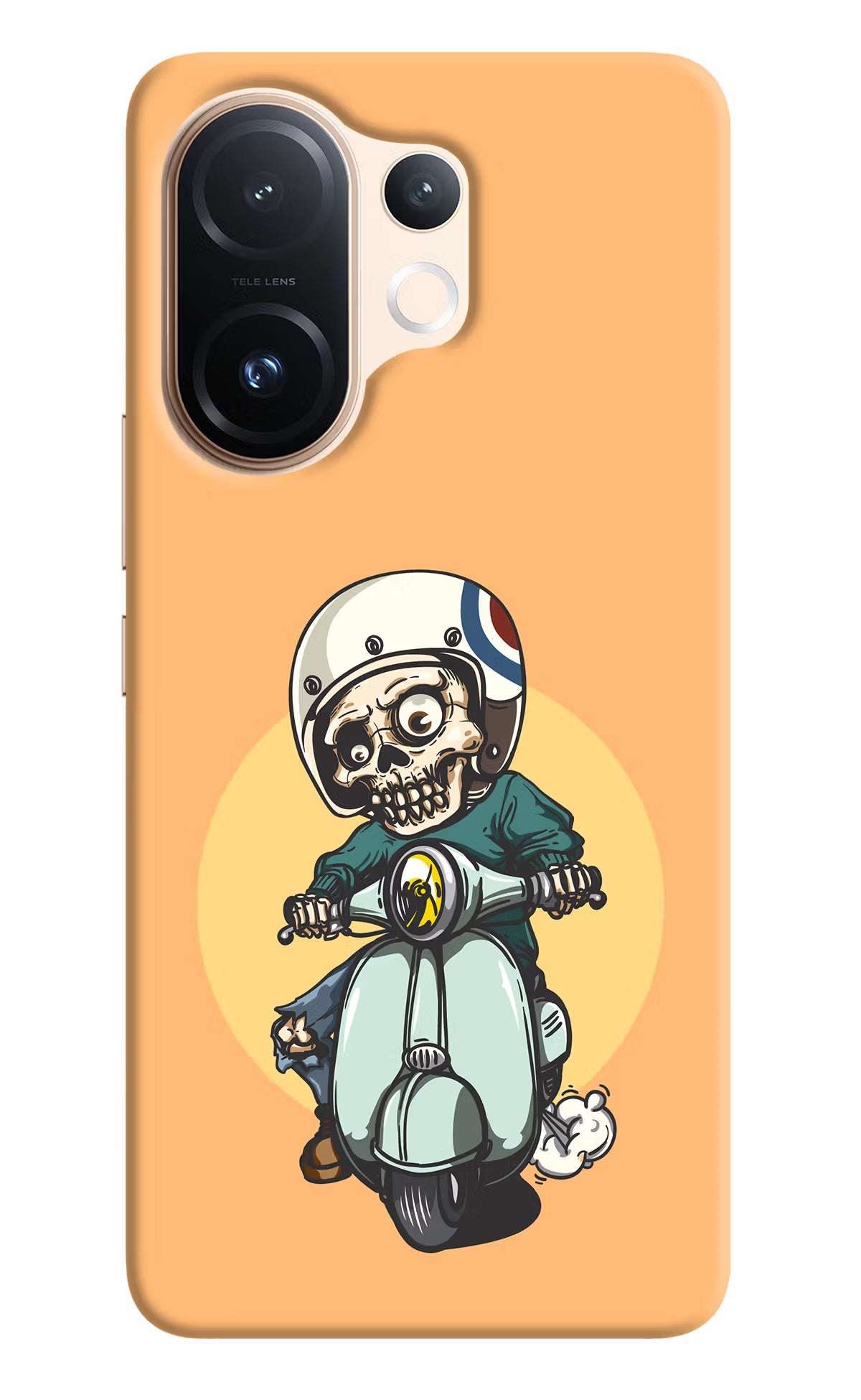 Undead Biker Vivo T4 Pro 5G Hard Case Back Cover by Casekaro
