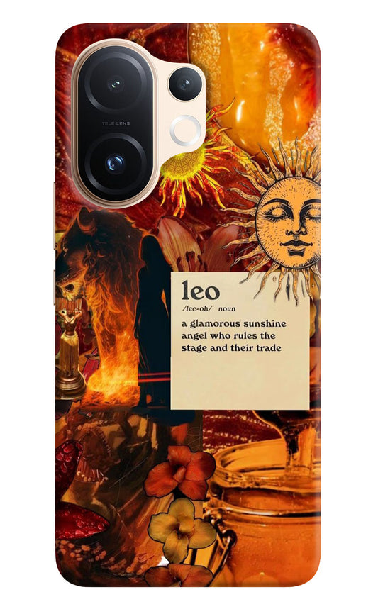 Leo Zodiac Vivo T4 Pro 5G Hard Case Back Cover by Casekaro