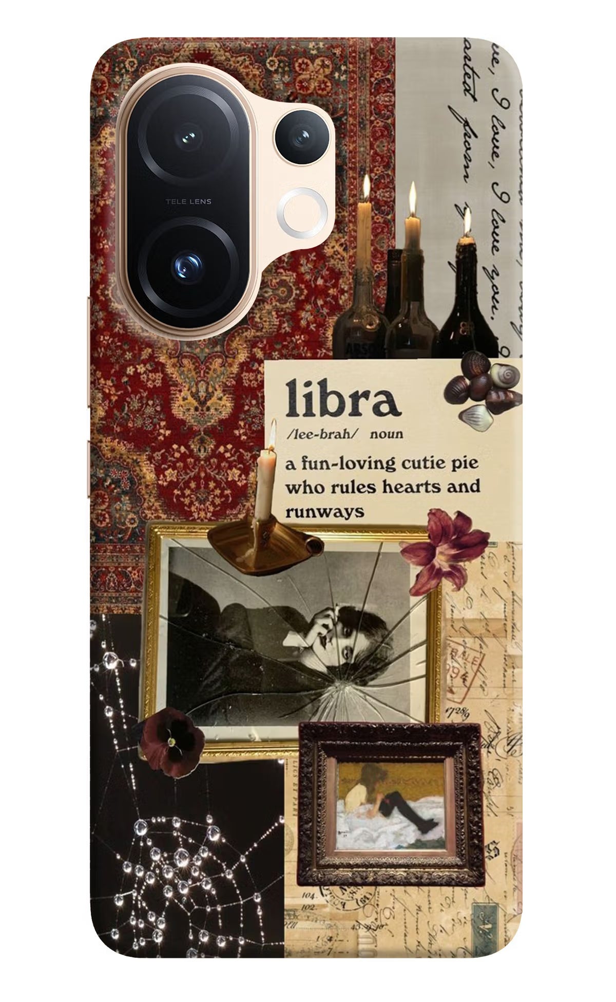 Libra Zodiac Vivo T4 Pro 5G Hard Case Back Cover by Casekaro