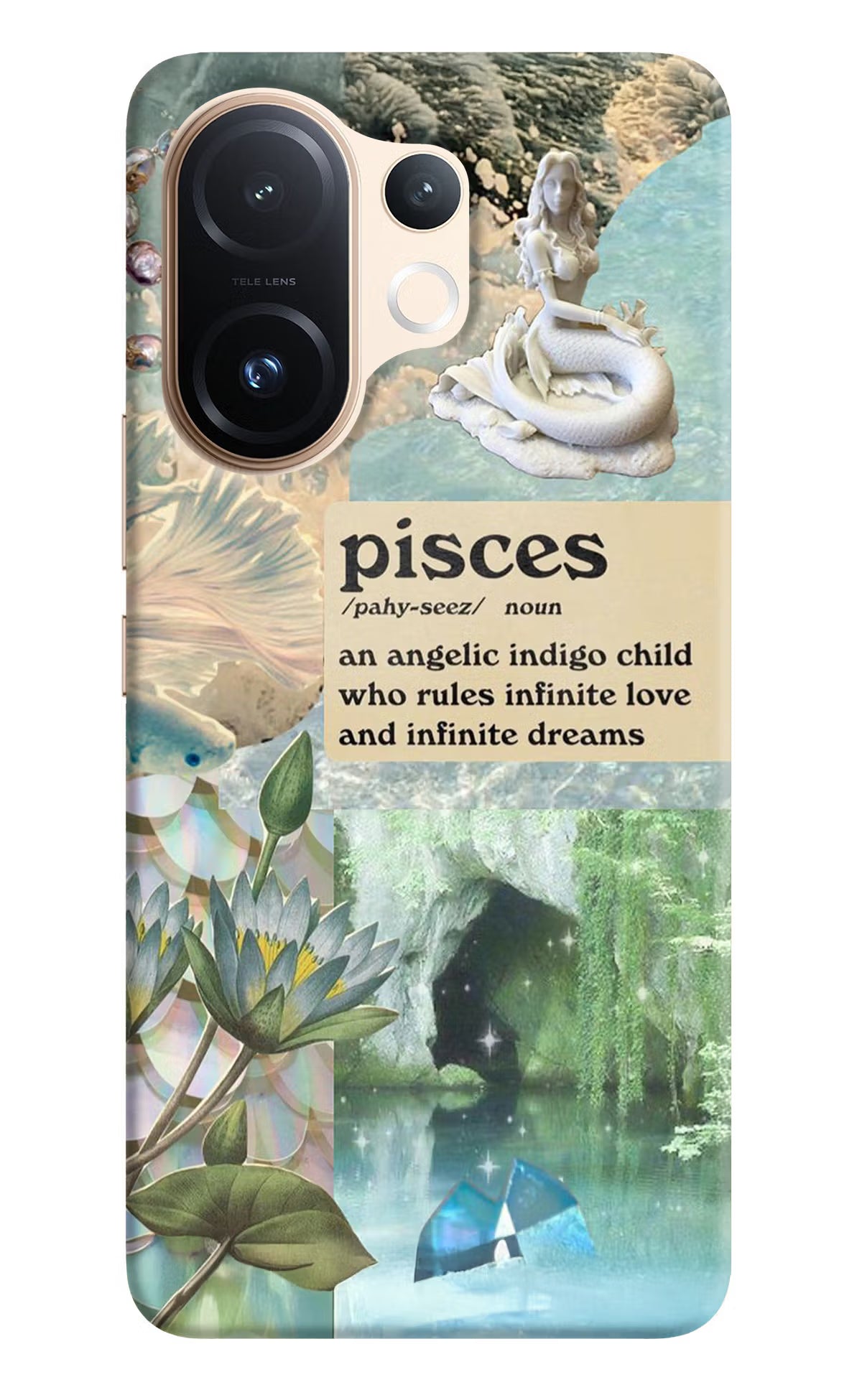 Pisces Zodiac Vivo T4 Pro 5G Hard Case Back Cover by Casekaro