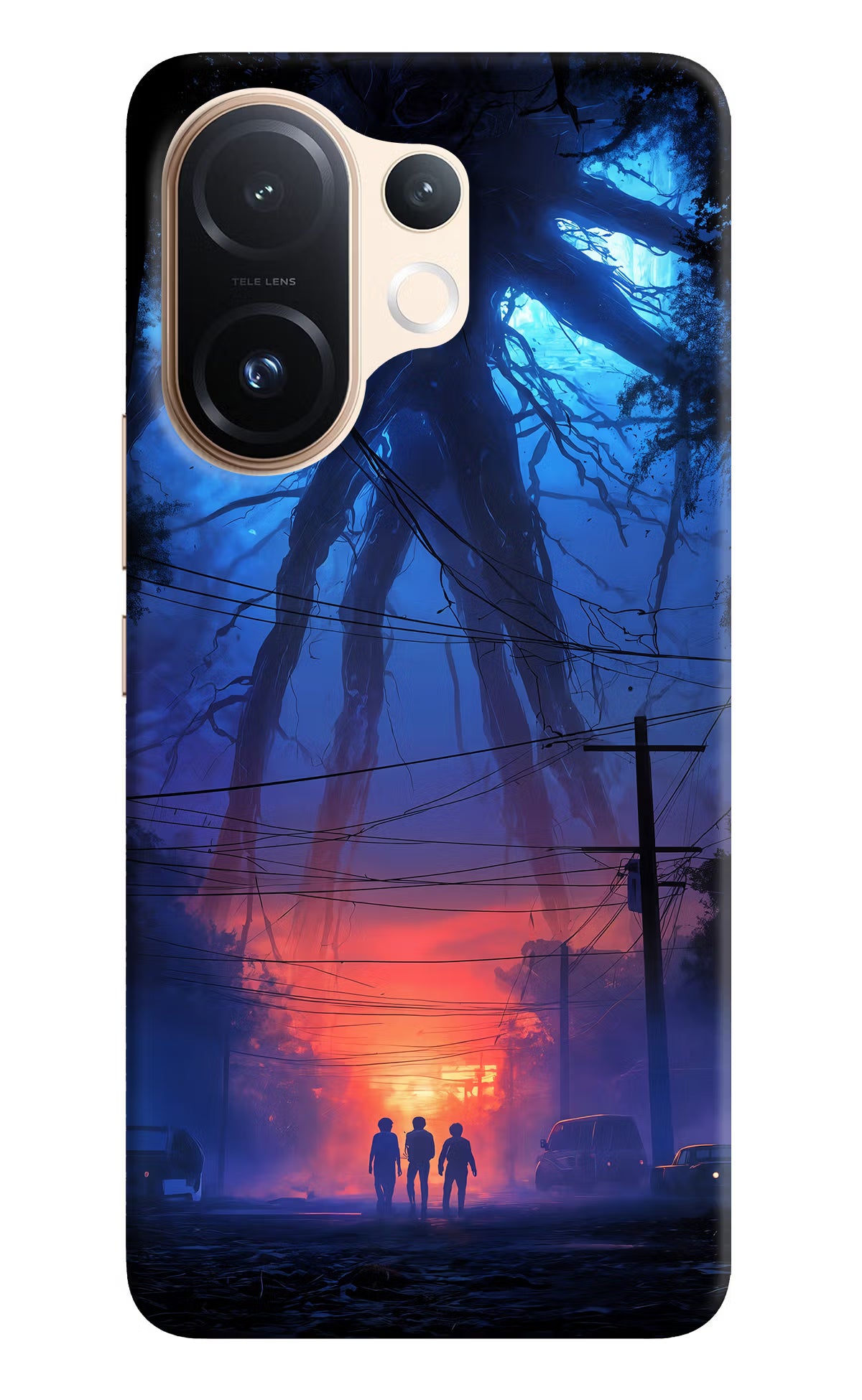 Ordinary Things Shadow Vivo T4 Pro 5G Hard Case Back Cover by Casekaro