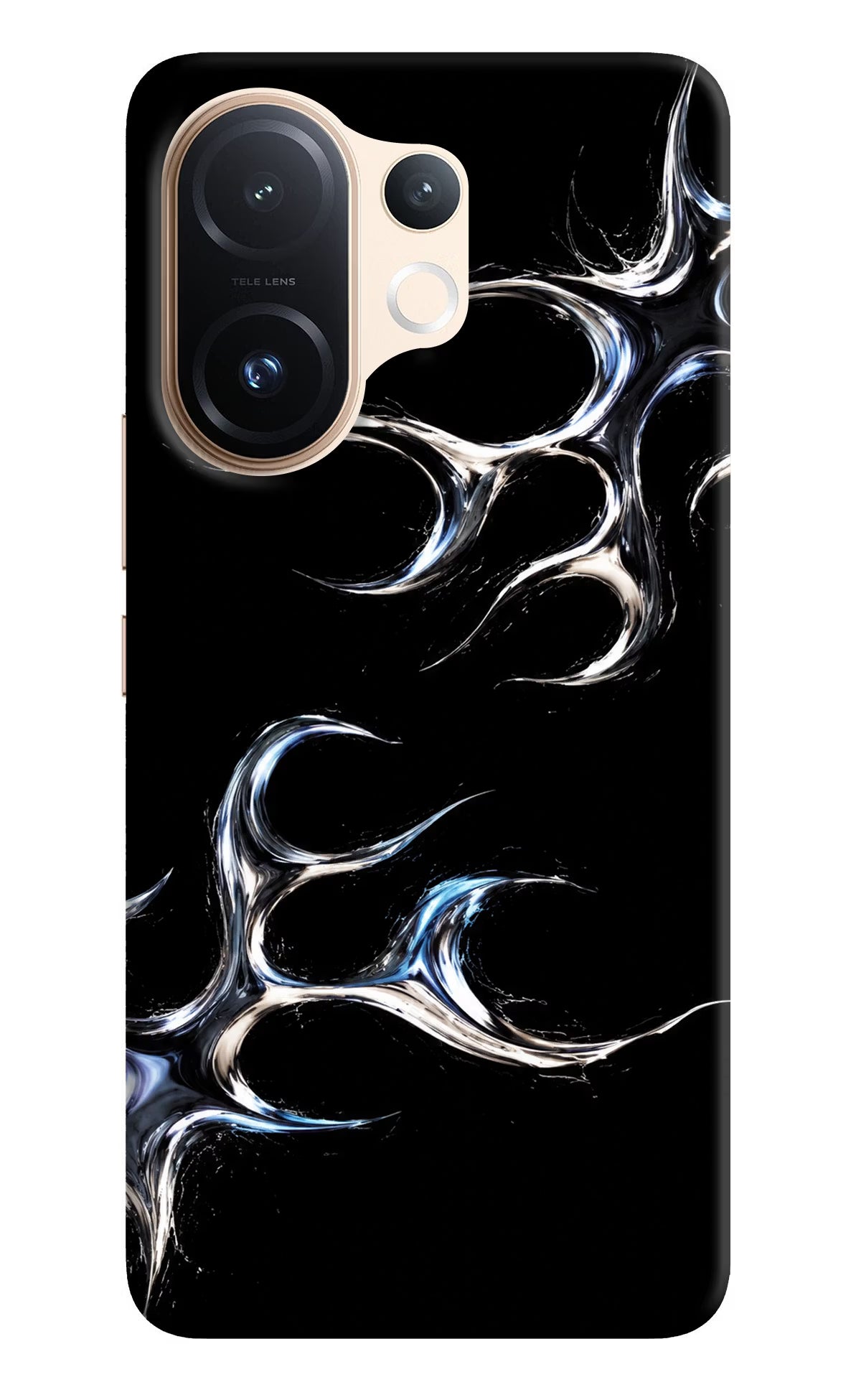 Chrome Tribal Vivo T4 Pro 5G Hard Case Back Cover by Casekaro