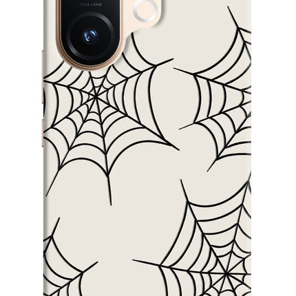Spider Web Vivo T4 Pro 5G Hard Case Back Cover by Casekaro