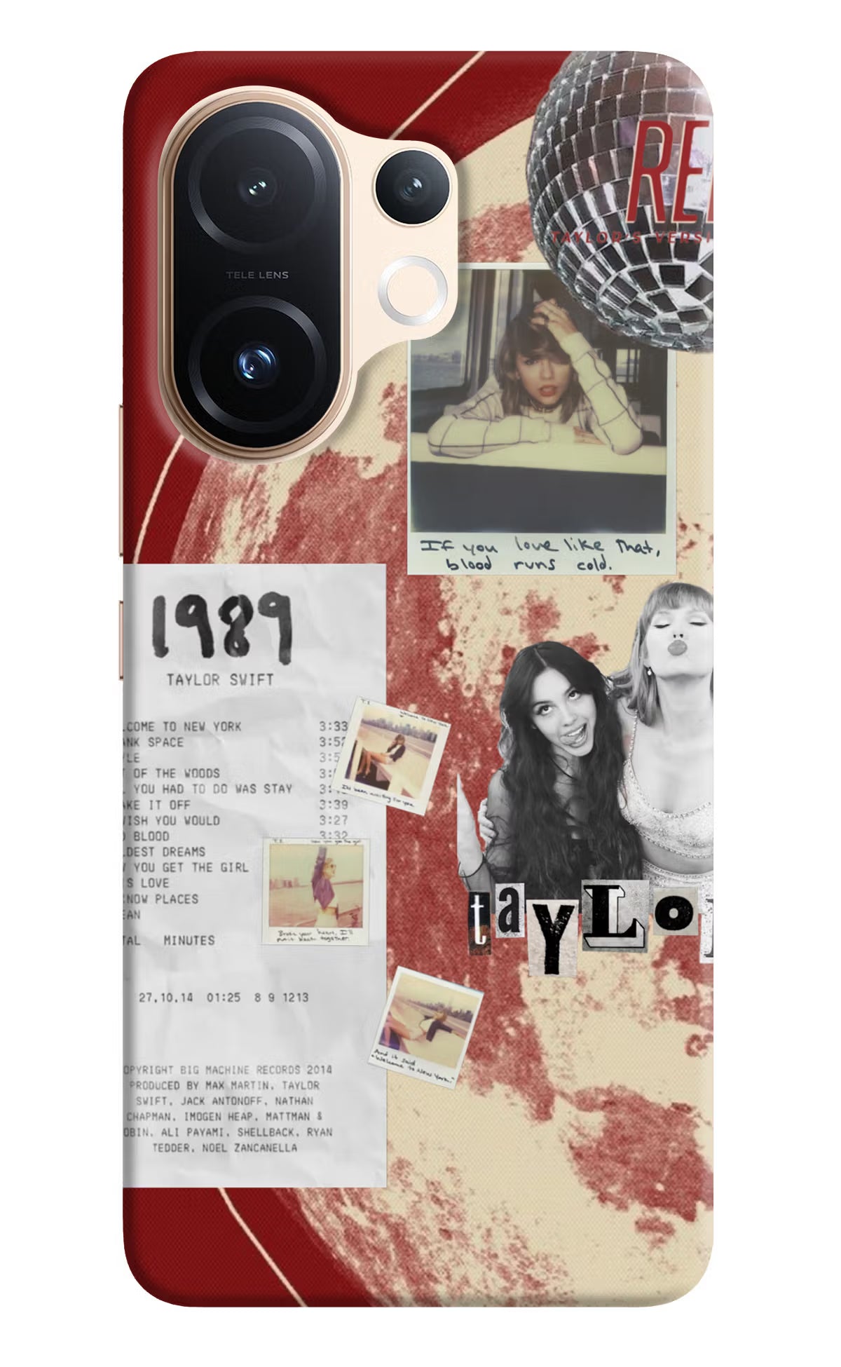 Taylor Swift Vivo T4 Pro 5G Back Cover