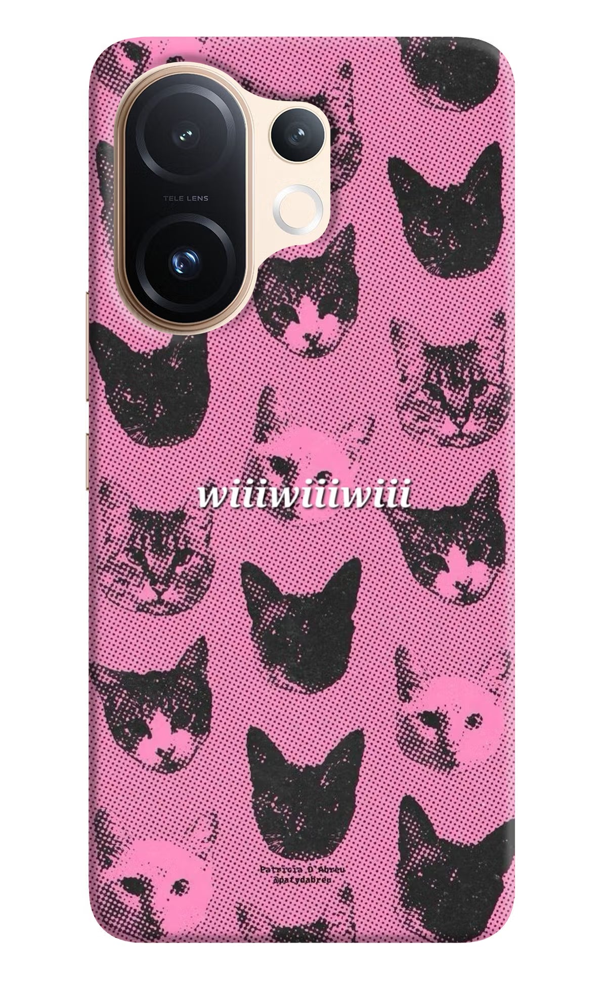 Pink Cats Vivo T4 Pro 5G Back Cover
