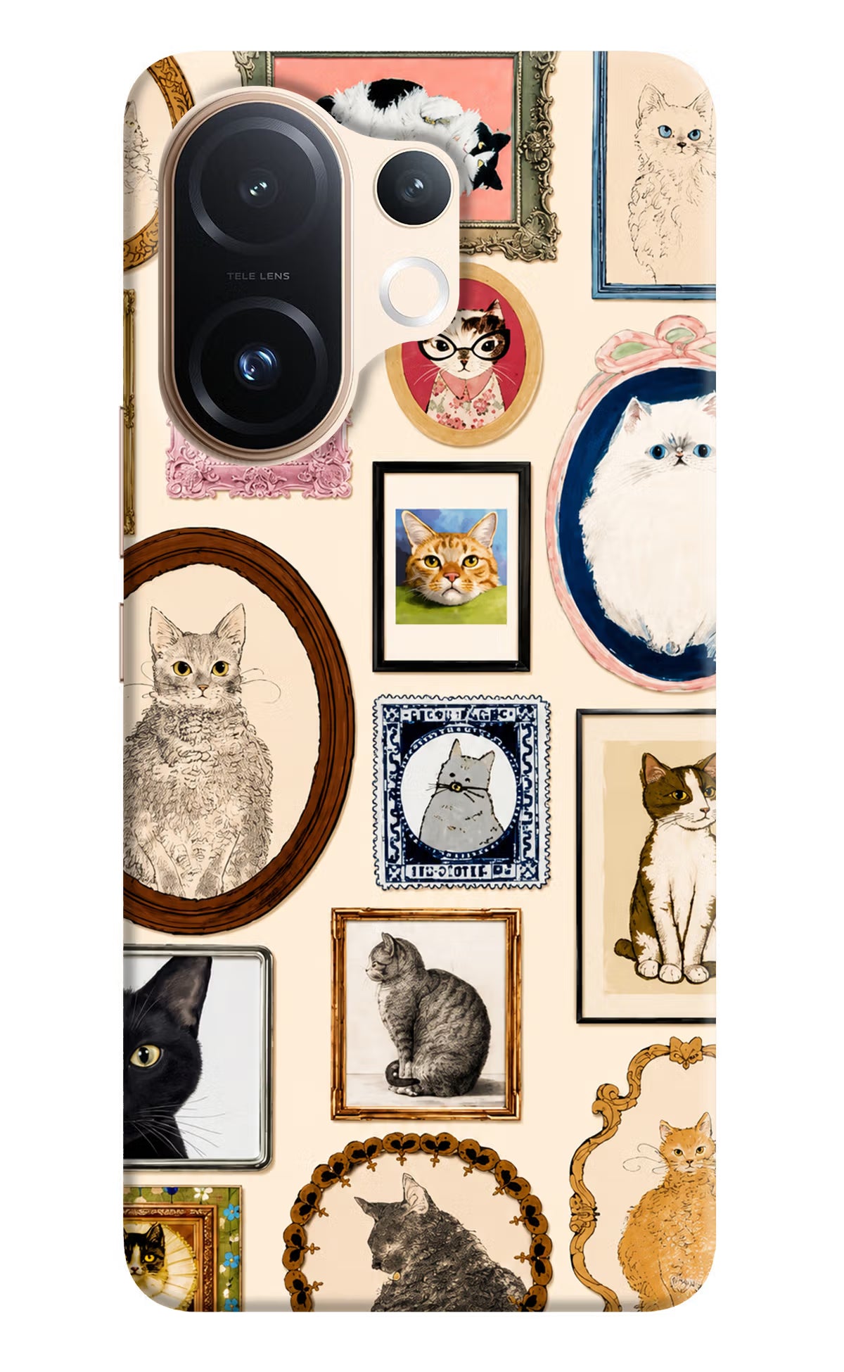 Mirror Cats Vivo T4 Pro 5G Back Cover