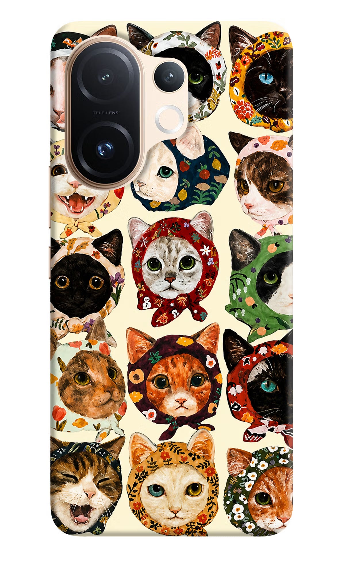 Cool Cat Vivo T4 Pro 5G Back Cover