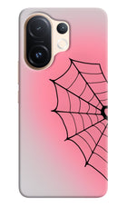 Pink Web Vivo T4 Pro 5G Hard Case Back Cover by Casekaro