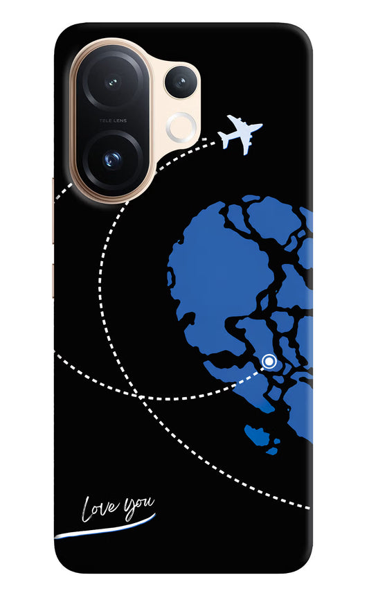 Love Orbit Vivo T4 Pro 5G Hard Case Back Cover by Casekaro