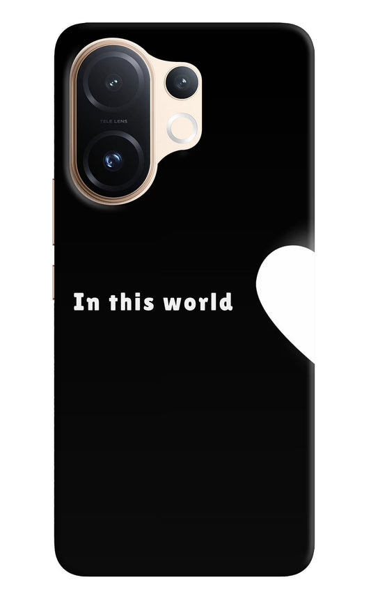 This World Vivo T4 Pro 5G Hard Case Back Cover by Casekaro