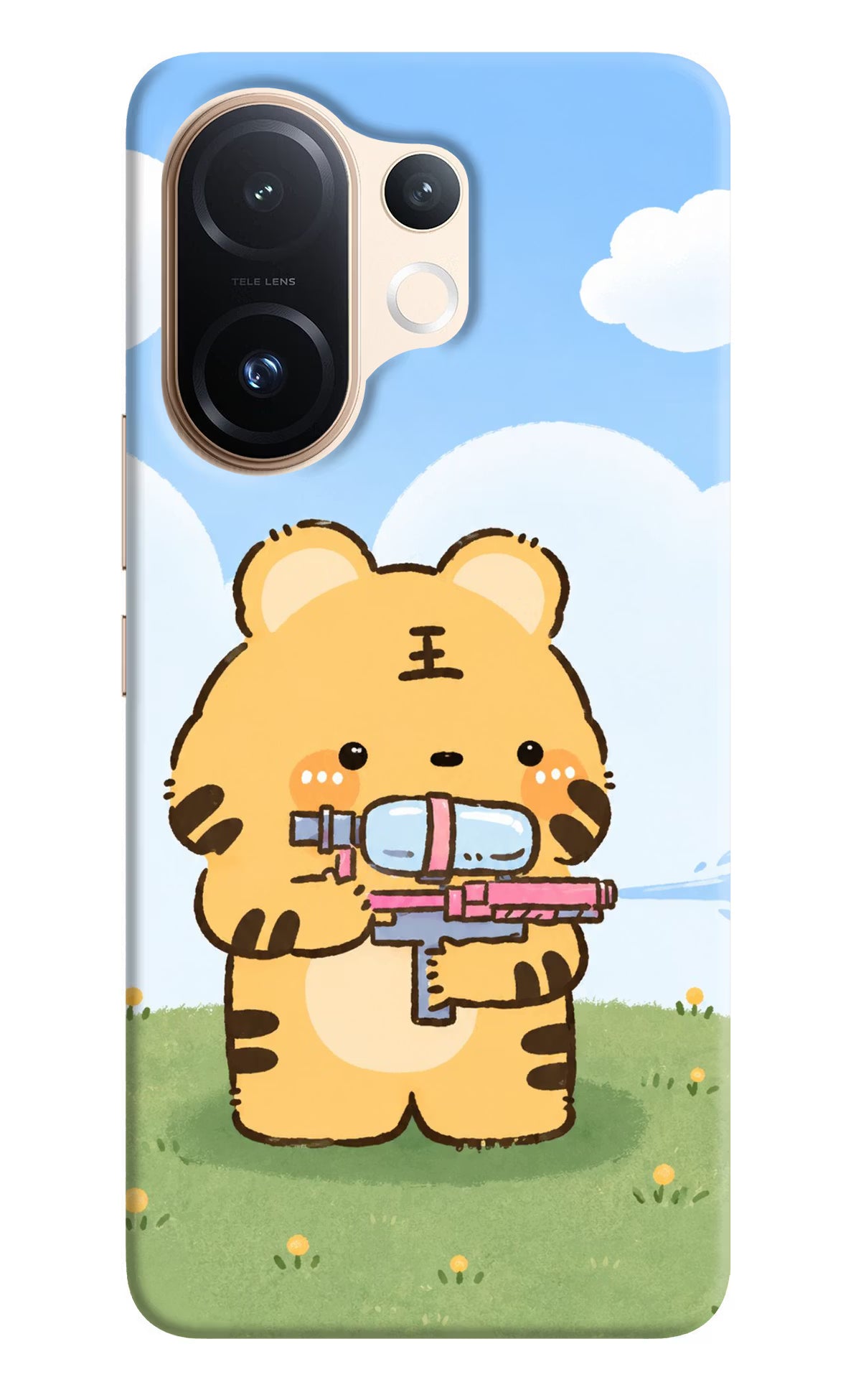 Tiger Treat Vivo T4 Pro 5G Back Cover