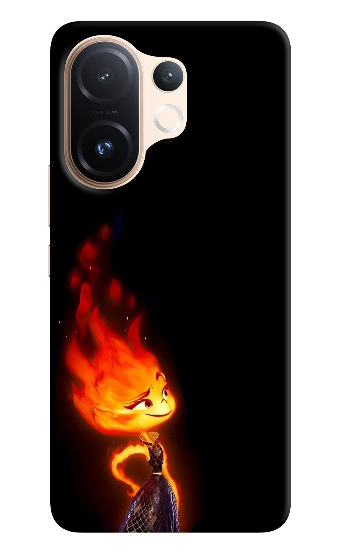 Ember Flame Vivo T4 Pro 5G Back Cover