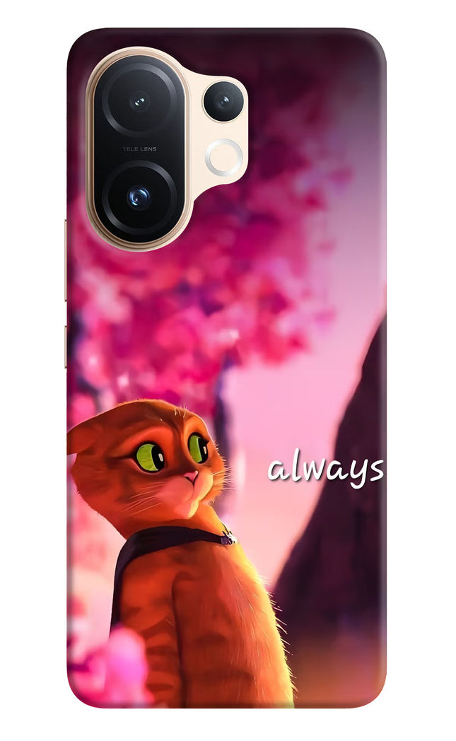 Always Cat Vivo T4 Pro 5G Hard Case Back Cover by Casekaro