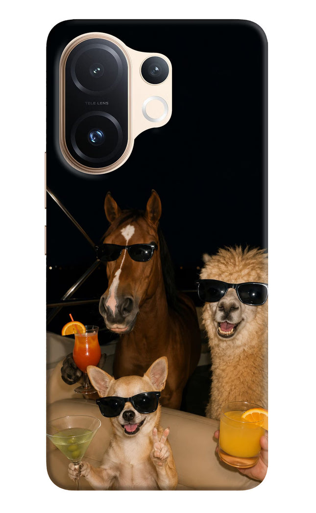 Party Squad Vivo T4 Pro 5G Hard Case Back Cover by Casekaro