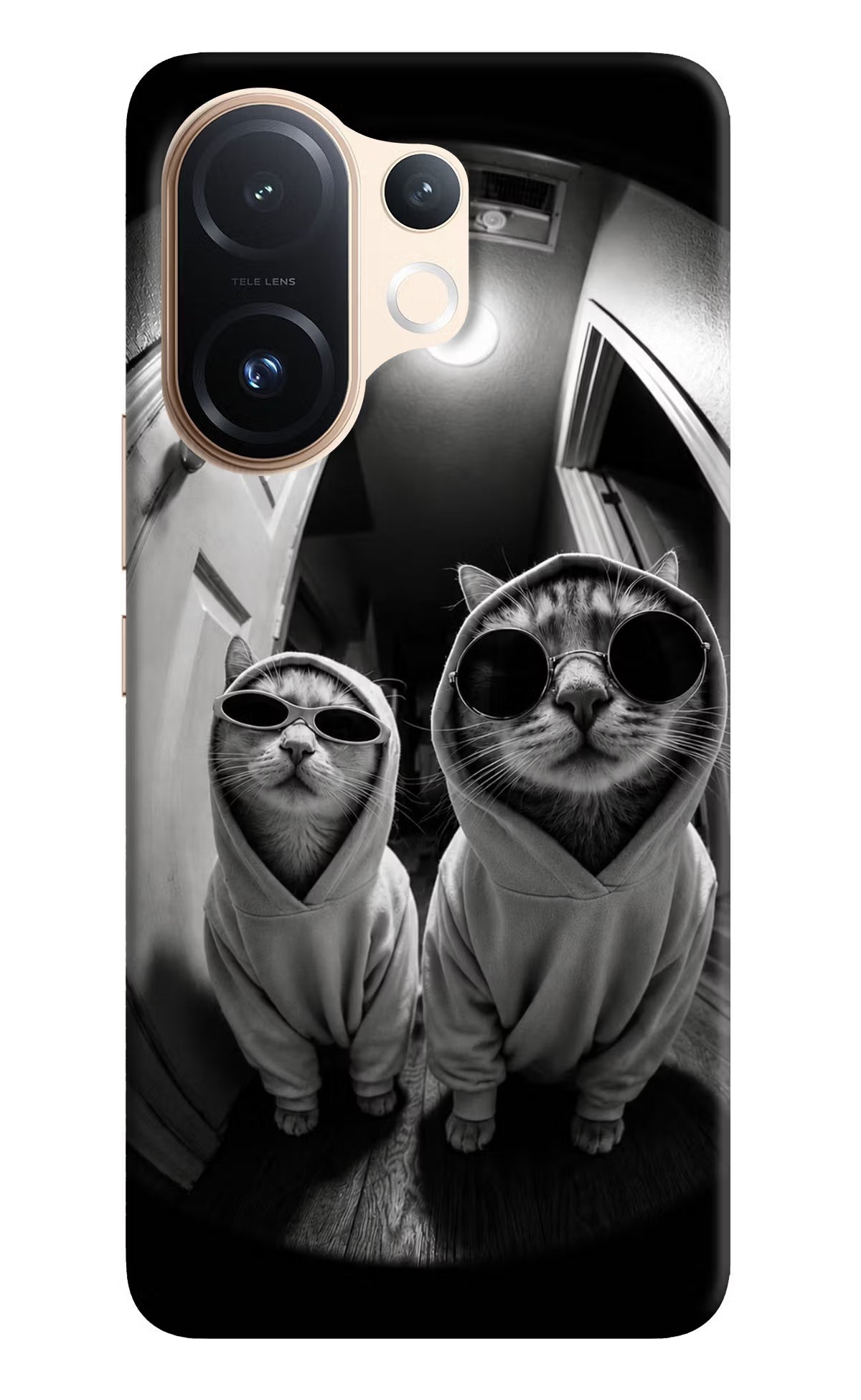 Hood Cats Vivo T4 Pro 5G Hard Case Back Cover by Casekaro