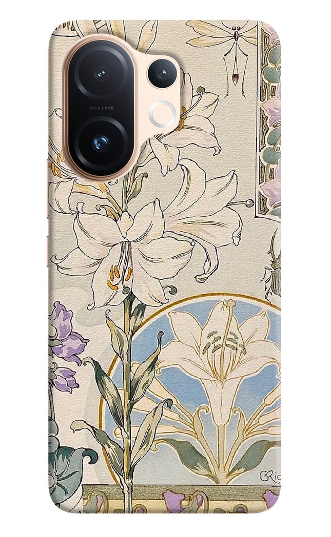 White Lily Vivo T4 Pro 5G Hard Case Back Cover by Casekaro