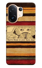 Vinyl Stripes Vivo T4 Pro 5G Hard Case Back Cover by Casekaro