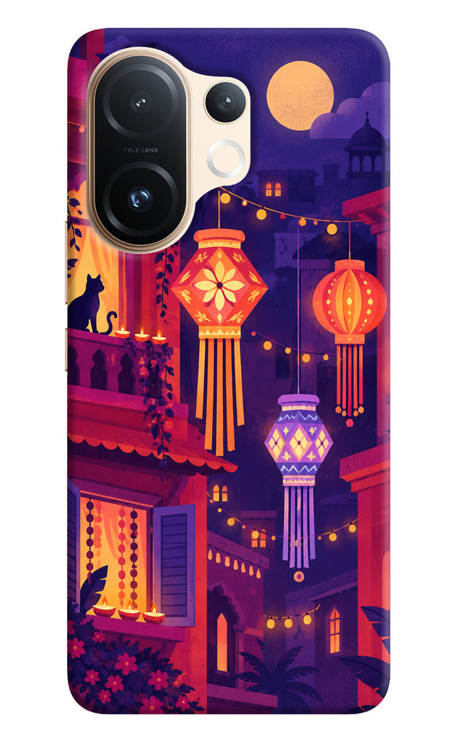 Lantern Lane Vivo T4 Pro 5G Hard Case Back Cover by Casekaro