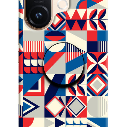 Colorful Pattern Vivo T4 Pro 5G Pop Case by Casekaro