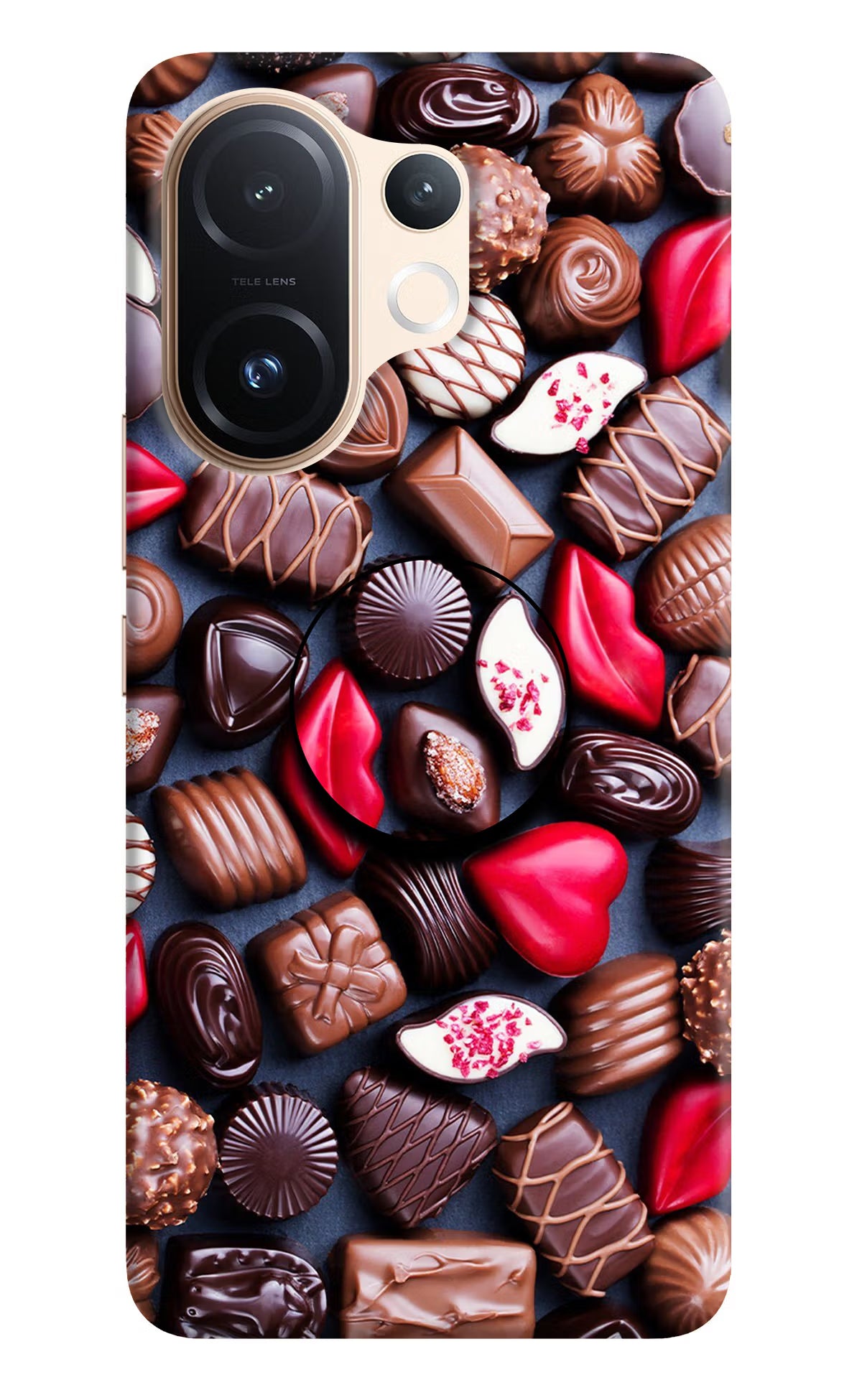 Chocolates Vivo T4 Pro 5G Pop Case by Casekaro