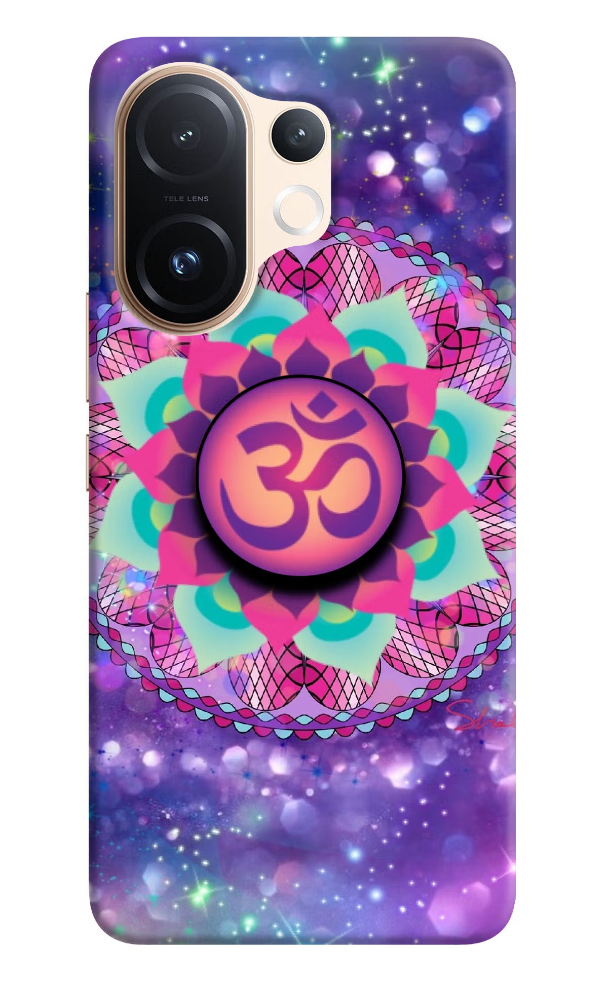 Om Purple Vivo T4 Pro 5G Pop Case by Casekaro