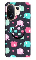 Baby Elephants Vivo T4 Pro 5G Pop Case by Casekaro